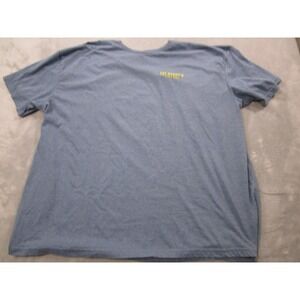 Fat‎ Daddy's Lakeside Tiki Hut Shirt Mens 4XL Blue Parrot Graphic Short Sleeve